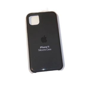 iPhone 11 Black Silicone Case